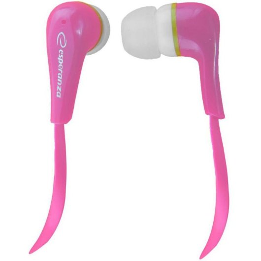 Auriculares Esperanza EH146B con cable Mini Jack 3,5 mm para música, azul