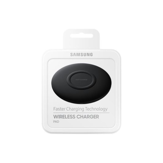Cargador Inalámbrico Samsung EP-P1100 Negro Carga Rápida Qi