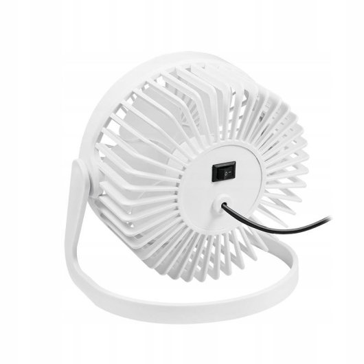 Ventilador de Sobremesa LogiLink UA0402 USB Silencioso Inclinación Ajustable Compacto