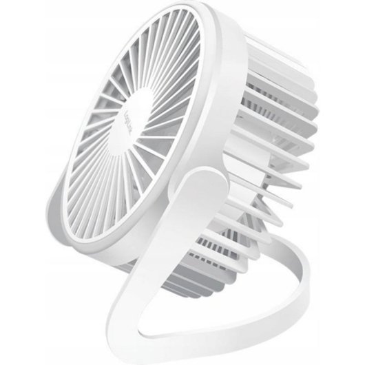 Ventilador de Sobremesa LogiLink UA0402 USB Silencioso Inclinación Ajustable Compacto