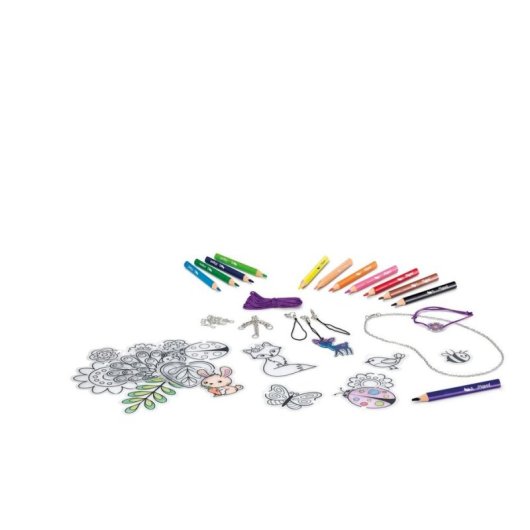 Schmuckherstellungsset für Kinder Maped 907400 62 Teile Metall und Kunststoff mehrfarbig
