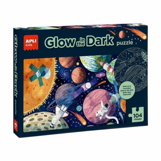 Puzzle APLI Kids 18812 104 Teile Sonnensystem 5 Jahre