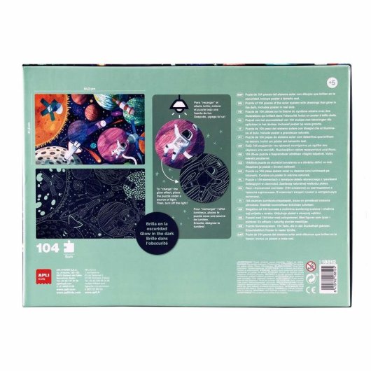 Puzzle APLI Kids 18812 104 Teile Sonnensystem 5 Jahre