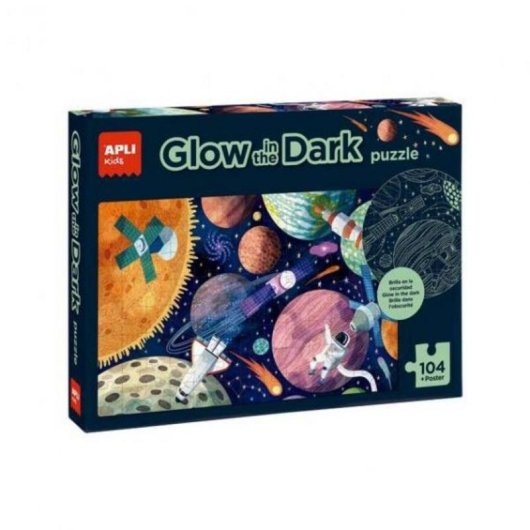 Puzzle APLI Kids 18812 104 Teile Sonnensystem 5 Jahre