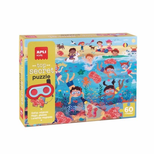Puzzle APLI Kids 19220 60 pezzi Bambini 4 anni