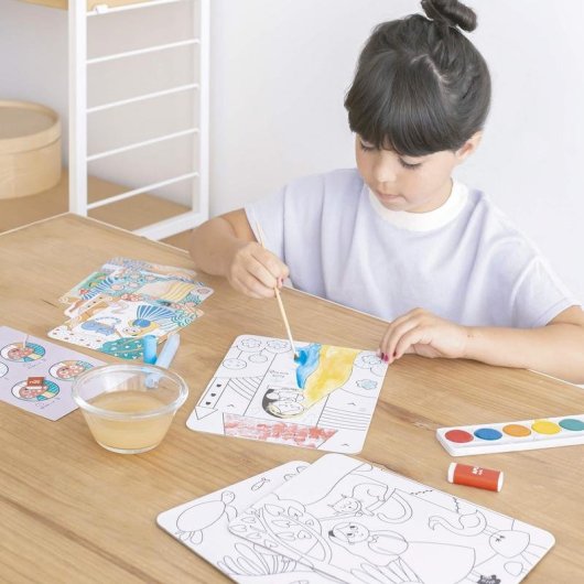 Kit zum Formen und Malen für Kinder APLI Kids 18823 Multifarben