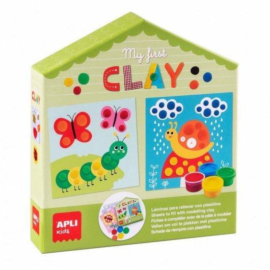 Kit de manualidades APLI Kids My First Clay con temática de animales