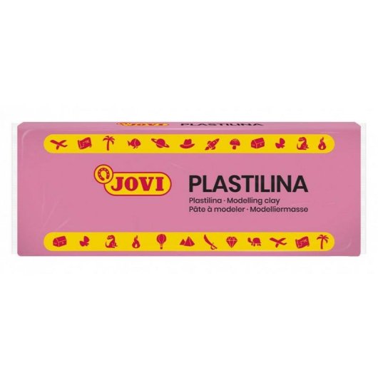 Pasta de modelar JOVI Rosa 2,25 kg 15 piezas