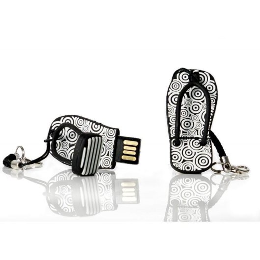 Chiavetta USB TECH ONE TECH TEC5141-16 16GB Nero e Bianco con Cappuccio