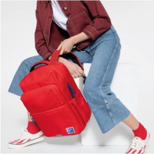 Rucksack Oxford B-Ready Rot 28L Polyethylen Recycelt