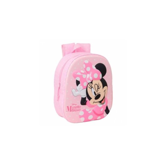 Zainetto Safta Minnie Mouse City Rosa 8.64L