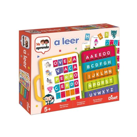 Juego Educativo Diset Yo Aprendo a Leer 5 años Cartón Plástico Multicolor