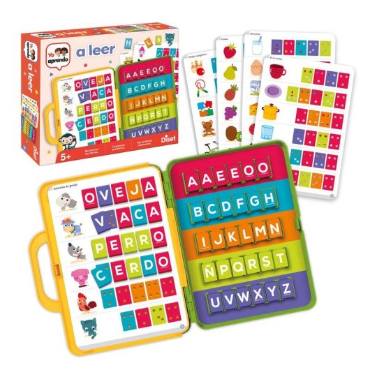 Juego Educativo Diset Yo Aprendo a Leer 5 años Cartón Plástico Multicolor