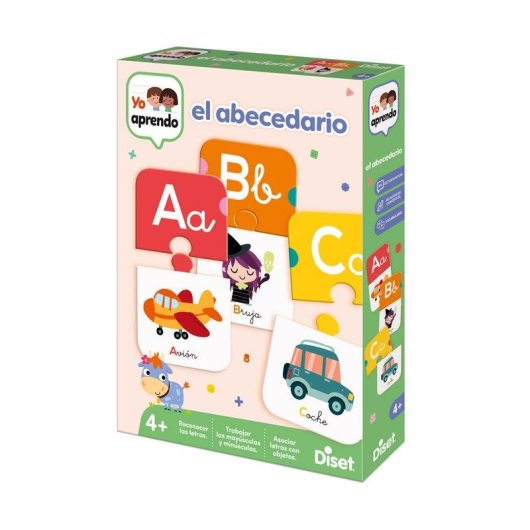 Juego Educativo Diset Yo Aprendo - El Abecedario Cartón 4 Años