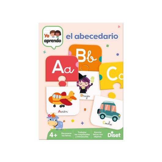 Juego Educativo Diset Yo Aprendo - El Abecedario Cartón 4 Años