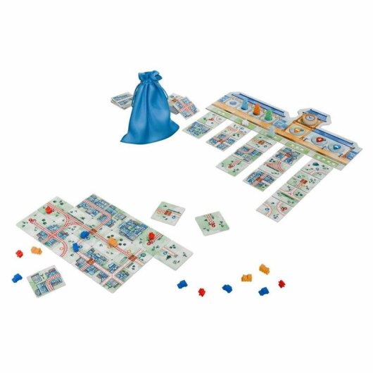 Juego de mesa Railroad Tiles Asmodee Horrible Guild 1-4 jugadores
