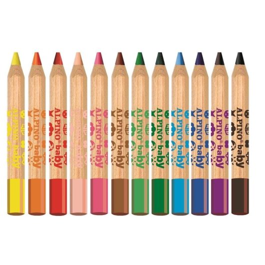 Lápices de colores Alpino AL000177 12 piezas multicolor