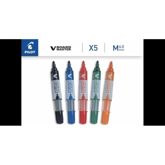 Kugelschreiber Pilot V-Sign Zylindrisch Rot 0,6 mm Mittel