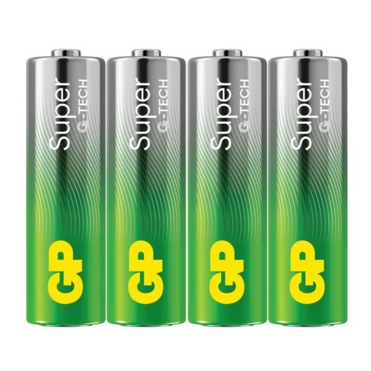 Batterie GP Batteries Super Alkaline GP15A AA LR06 1,5 V 4 Stück