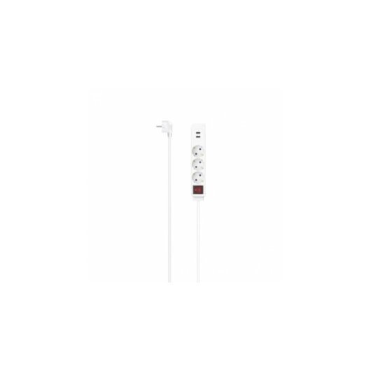Regleta Hama 00223181 5 Tomas 3 AC 2 USB-A con Interruptor y Protección