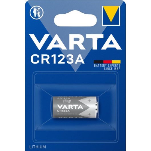 Pila Varta CR123A Litio 3V 1430 mAh