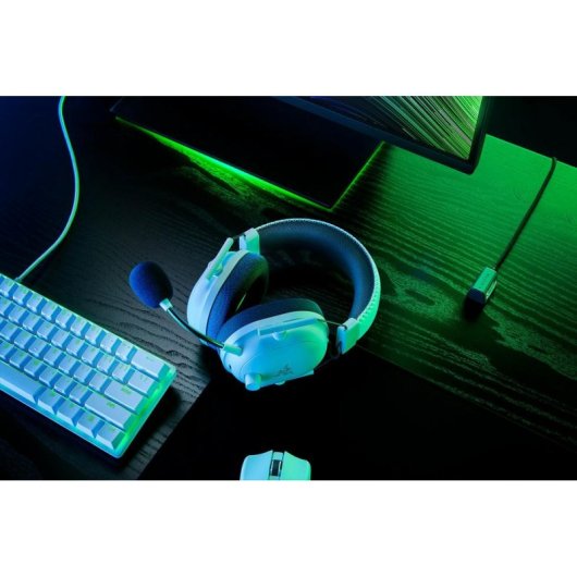 Auriculares Razer BlackShark V2 Pro inalámbricos Bluetooth Gaming con Cancelación Pasiva Blanco