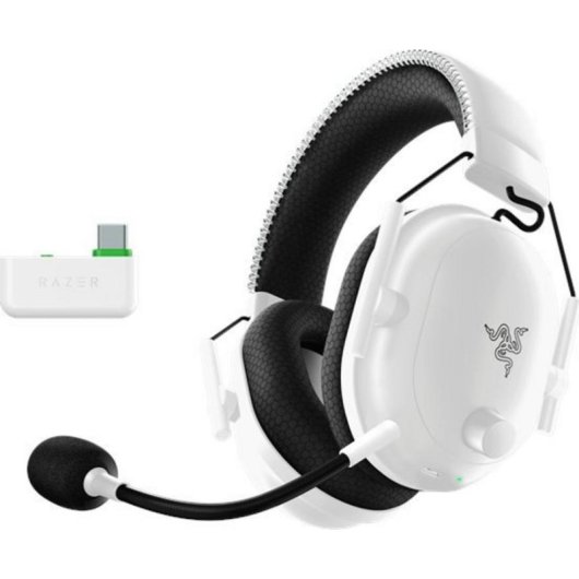 Auriculares Razer BlackShark V2 Pro inalámbricos Bluetooth Gaming con Cancelación Pasiva Blanco