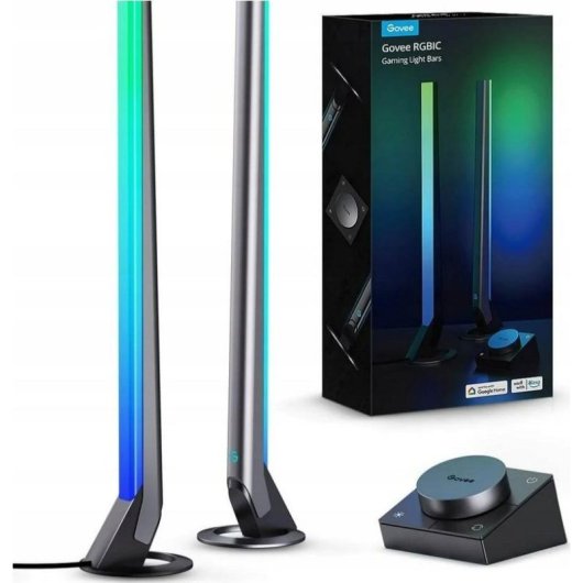 Luce murale intelligente Govee Smart Gaming Light Bars Violetta 24W Wi-Fi/Bluetooth