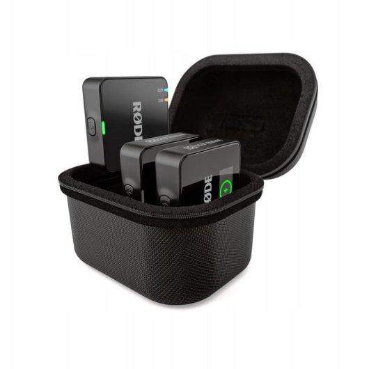 Estuche de carga RØDE Chargingcase+ Wireless GO (Gen 3) Negro 4200 mAh