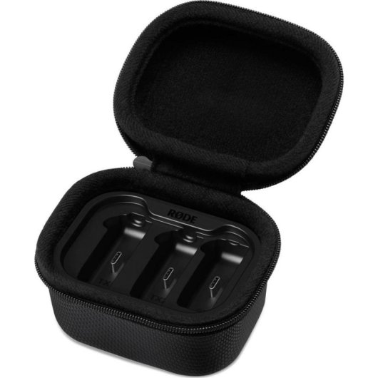 Estuche de carga RØDE Chargingcase+ Wireless GO (Gen 3) Negro 4200 mAh