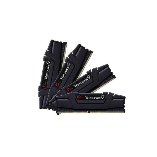 Memoria RAM G.Skill Ripjaws V 128GB 4x32GB DDR4 2666MHz CL19 Intel XMP Nero