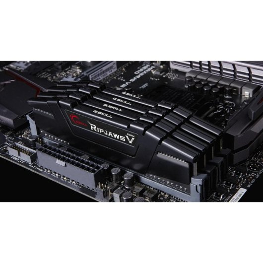 Memoria RAM G.Skill Ripjaws V 128GB 4x32GB DDR4 2666MHz CL19 Intel XMP Nero