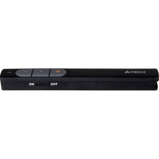 Presentador A4Tech LP15 Negro Inalámbrico 2.4 GHz Láser Rojo 100 m