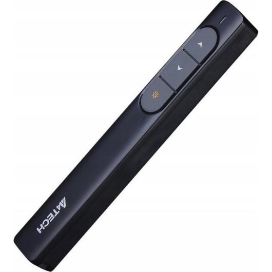 Presentador A4Tech LP15 Negro Inalámbrico 2.4 GHz Láser Rojo 100 m