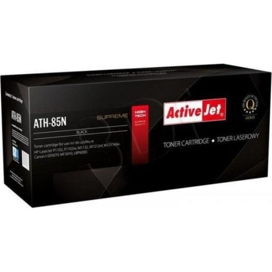 Tonerpatrone Kompatibel Activejet ATH-85N Schwarz 1600 Seiten