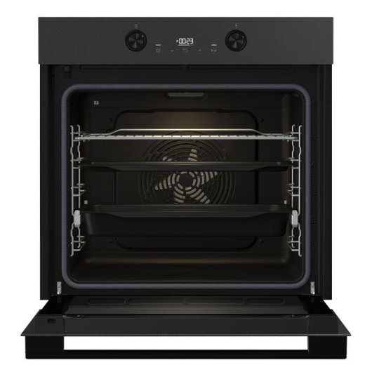 Horno Multifunción Hisense BI64223EPMB 78L 60cm Pirolítico A++ AirFryer Pizza Negro