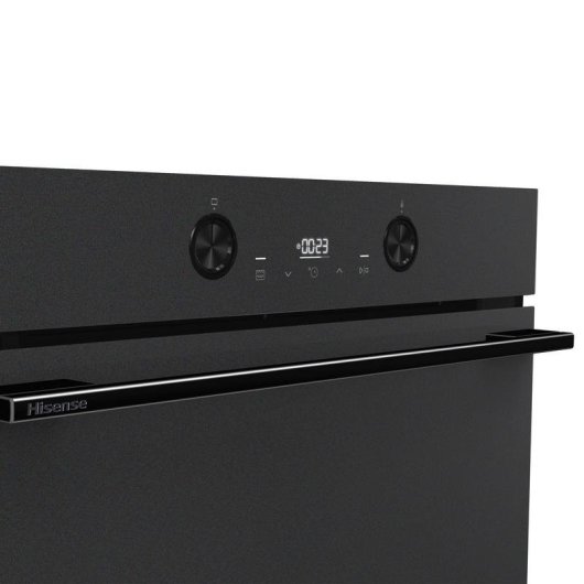 Horno Multifunción Hisense BI64223EPMB 78L 60cm Pirolítico A++ AirFryer Pizza Negro