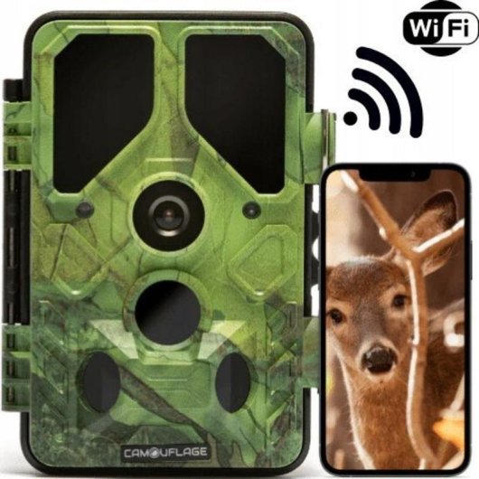 Câmara Trampa Genway Camouflage EZ45 24 MP Full HD WiFi IP66