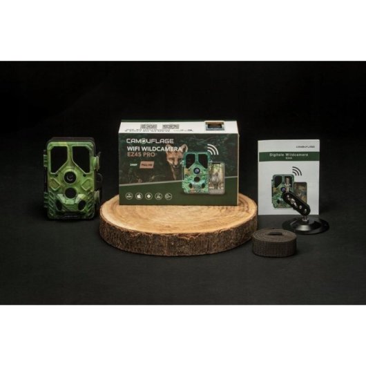 Câmara Trampa Genway Camouflage EZ45 24 MP Full HD WiFi IP66
