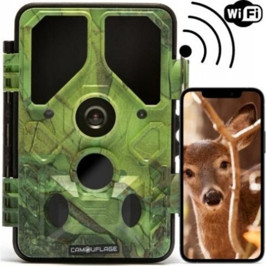 Câmara Trampa Genway Camouflage EZ45 24 MP Full HD WiFi IP66