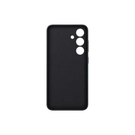 Funda para móvil Samsung Vegan Leather Case Cover PU cuero negra para Galaxy S24