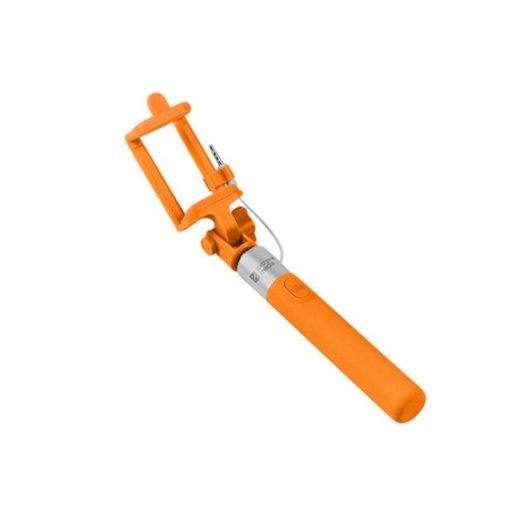 Palanca para autofotos Natec Extreme Media SF-20W Universal Naranja