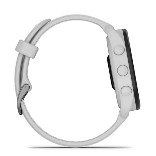 Garmin Forerunner 165 Bluetooth GPS 43mm Grau Weißes Armband Pulsuhr SpO2 5ATM