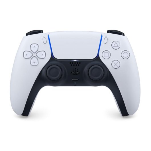 Controller wireless DualSense Sony per PlayStation 5, Nero e Bianco