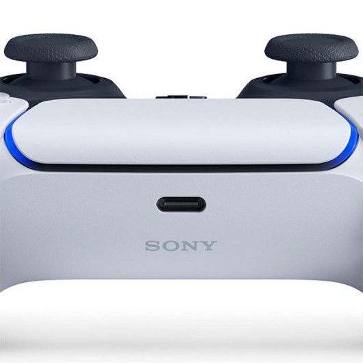 Controller wireless DualSense Sony per PlayStation 5, Nero e Bianco