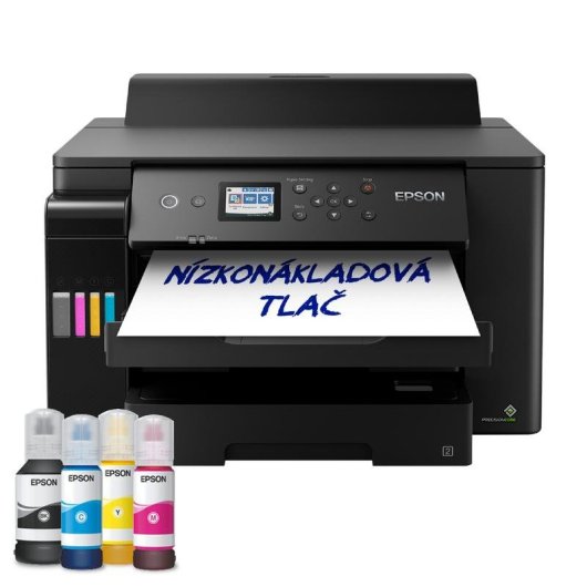 Impressora Jato de Tinta Wi-Fi Epson EcoTank L1116 com impressão duplex