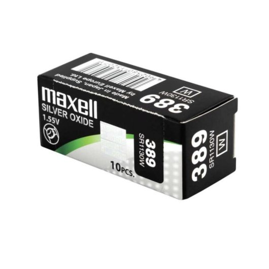 Batterie Maxell SR1130W 1,55 V Silberoxid 10er Pack