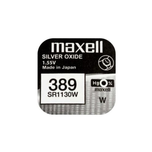Batterie Maxell SR1130W 1,55 V Silberoxid 10er Pack