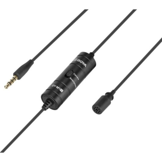 Micrófono Boya BY-M1S corbata omnidireccional condensador 6 m cable