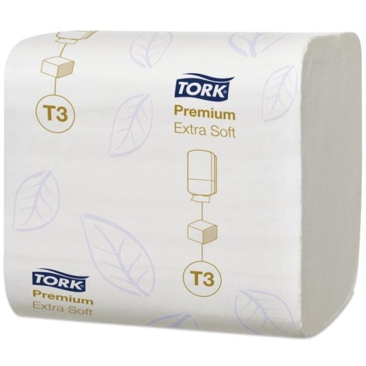 Papel Higiénico Plegado Tork Extrasuave Premium 252 Hojas Blanco